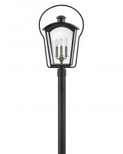 Hinkley Lighting 13301BK - Large Post Top or Pier Mount Lantern