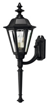 Hinkley Lighting 1440BK - Large Wall Mount Lantern with Tail