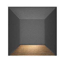 Hinkley Lighting 15222BK - 12V Square Deck Sconce