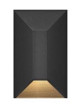 Hinkley Lighting 15223BK - 12V Small Rectangular Deck Sconce