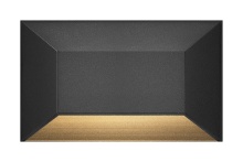 Hinkley Lighting 15225BK - 12V Medium Rectangular Deck Sconce
