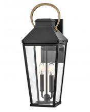 Hinkley Lighting 17504BK - Large Wall Mount Lantern