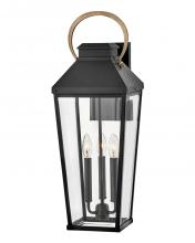 Hinkley Lighting 17505BK - Large Wall Mount Lantern