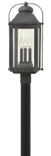 Hinkley Lighting 1851DZ - Large Post Mount Lantern