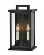 Hinkley Lighting 20010BK - Medium Wall Mount Lantern