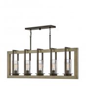 Hinkley Lighting 20035WB - Medium Five Light Linear