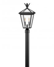 Hinkley Lighting 26091BK - Large Post Top or Pier Mount Lantern