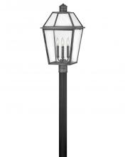 Hinkley Lighting 2771BLB - Large Post Top or Pier Mount Lantern