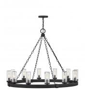 Hinkley Lighting 29207BK - Large Single Tier Chandelier