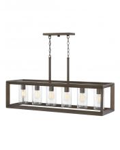 Hinkley Lighting 29306WB - Medium Six Light Linear