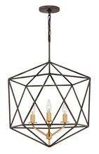 Hinkley Lighting 3023MM - Large Open Frame Pendant