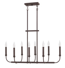 Hinkley Lighting 3074KZ - Small Eight Light Linear