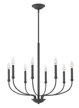 Hinkley Lighting 3076KZ - Medium Single Tier Chandelier