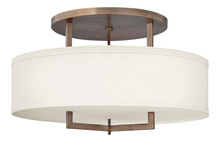 Hinkley Lighting 3211BR - Large Semi-Flush Mount