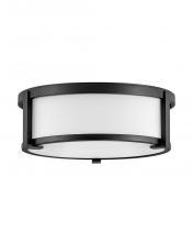 Hinkley Lighting 3241BK - Small Flush Mount