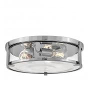 Hinkley Lighting 3243CM-CL - Medium Flush Mount