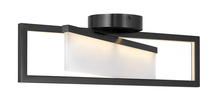 Hinkley Lighting 32503BLK - Medium Adjustable Flush Mount