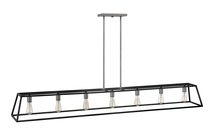 Hinkley Lighting 3355DZ - Large Seven Light Open Frame Linear