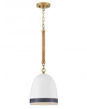 Hinkley Lighting 3364HB-BK - Small Pendant