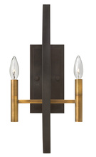 Hinkley Lighting 3460SB - Large Two Light Sconce