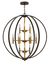 Hinkley Lighting 3469SB - Double XL Three Tier Orb