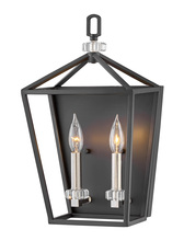 Hinkley Lighting 3532BK - Two Light Sconce