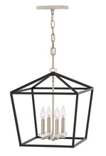 Hinkley Lighting 3535BK - Large Open Frame Pendant