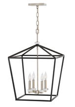 Hinkley Lighting 3536BK - Large Open Frame Pendant