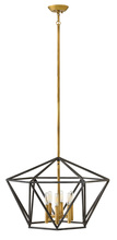 Hinkley Lighting 3576DZ - Medium Open Frame Single Tier Chandelier