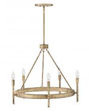 Hinkley Lighting 3675CPG - Medium Single Tier Chandelier