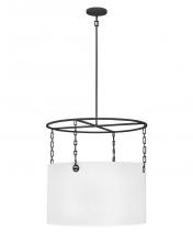 Hinkley Lighting 38406BLK - Large Drum