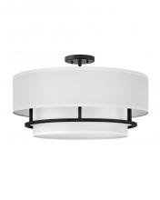 Hinkley Lighting 38894BK - Medium Semi-Flush Mount