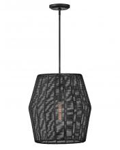 Hinkley Lighting 40387BLK - Large Convertible Pendant