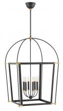 Hinkley Lighting 4056BK - Medium Open Frame Chandelier