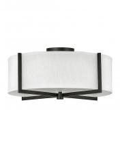 Hinkley Lighting 41708BK - Medium Semi-flush Mount