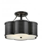 Hinkley Lighting 4444BLB - Medium Semi-flush Mount