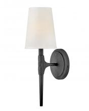 Hinkley Lighting 4460BK - Medium Single Light Sconce