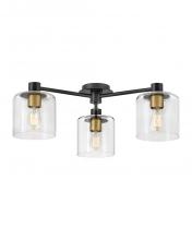 Hinkley Lighting 4514BK - Large Semi-Flush Mount