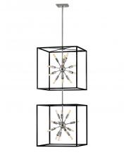 Hinkley Lighting 46316BLK-PN - Large Open Frame Pendant