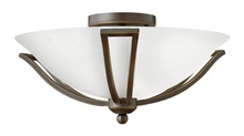 Hinkley Lighting 4660OB-OPAL - Medium Flush Mount