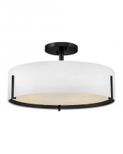 Hinkley Lighting 47573BK - Medium Semi-Flush Mount