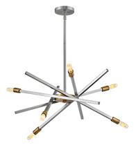 Hinkley Lighting 4765BN - Medium Adjustable Single Tier Chandelier