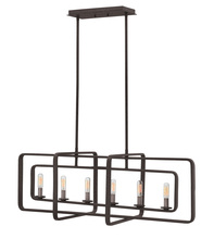 Hinkley Lighting 4815DZ - Small Six Light Linear