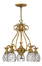 Hinkley Lighting 4885BB - Small Single Tier Chandelier