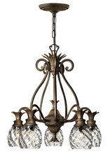 Hinkley Lighting 4885PZ - Small Single Tier Chandelier