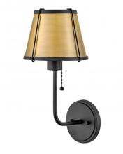 Hinkley Lighting 4890BK-LDB - Medium Single Light Sconce