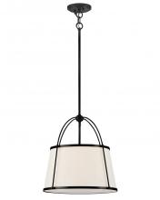 Hinkley Lighting 4894BK - Large Drum Pendant