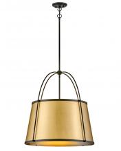 Hinkley Lighting 4895BK-LDB - Medium Drum Chandelier