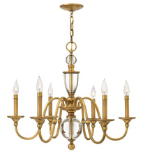 Hinkley Lighting 4956HB - Medium Single Tier Chandelier