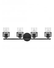 Hinkley Lighting 50264BK - Large Four Light Vanity